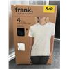 Image 1 : Frank And Oak Ladies Crew Neck T-Shirt 4-Pack S/P