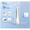 Image 1 : Sawgmore Model TH2D4 Cordless Water Flosser for Teeth, Portable Water Teeth Cleaner Picks with 4 DIY