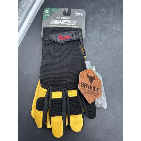 Watson Gloves 005 Flextime Dryhide Water-Resistant Gloves XL