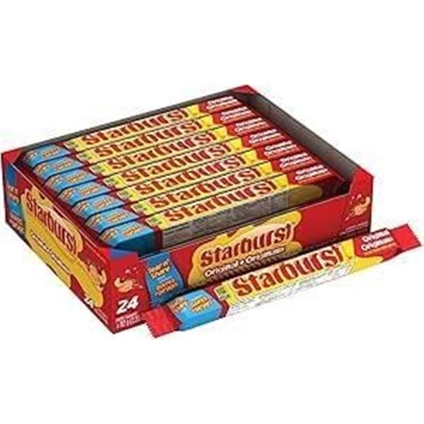 Starburst 24-Count Pack of Fruit Chews Candy, 92g Each