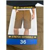 Image 3 : BC Clothing Co. Men’s Stretch Cargo Shorts, Size 36