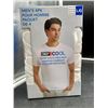 Image 1 : 32 Degrees Cool Men’s 4-Pack Short Sleeve Crew Neck T-Shirts, Size Large