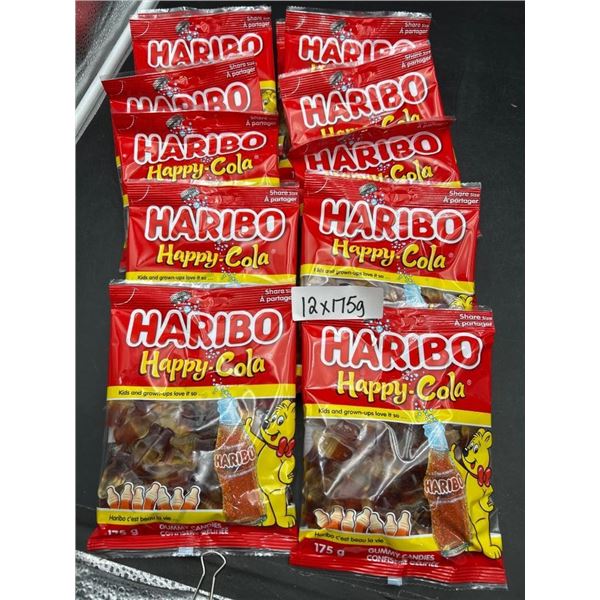 Haribo Happy Cola Gummy Candies, 12 x 175g Packs