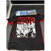 Image 2 : Marvel Youth T-Shirt Set Featuring Comic-Inspired Designs Size 10/12 2 pc