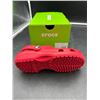 Image 3 : Crocs Classic Clog in Red, Size 3 Youth