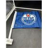Image 1 : Edmonton Oilers 11×15 Inch Car Flag by Mustang