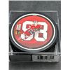 Image 1 : Chicago NHLPA Photo Puck Featuring Connor Bedard #98