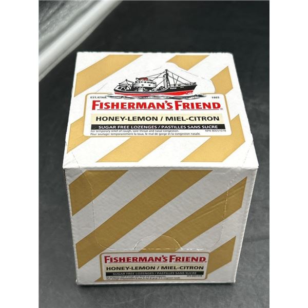 Fisherman’s Friend Honey Lemon Sugar Free Lozenges 8 x 22 Count Packets