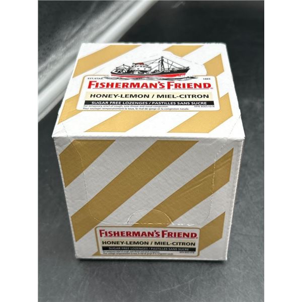 Fisherman’s Friend Honey-Lemon Sugar-Free Lozenges, 8 x 22 Ct Packets