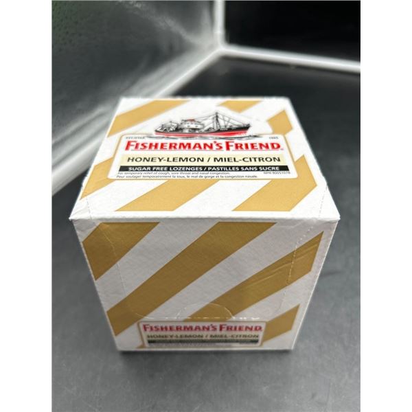Fisherman’s Friend Honey-Lemon Sugar-Free Lozenges, 8 x 22-Count Packets