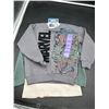 Image 1 : Marvel Sweatshirt and Raglan T-Shirt Set Featuring Avengers Graphics Size 4
