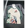 Image 3 : Marvel Sweatshirt and Raglan T-Shirt Set Featuring Avengers Graphics Size 4