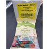 Image 2 : Mighty Marked Sour Neon Worms  Candy Bag 12x150g