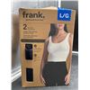 Image 1 : Frank And Oak Ladies’ Smoothing Contour Tank Set, Size L/G, 2-Pack