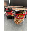 Image 2 : Nongshim Shin Black Premium Ramen Noodles With Beef Bone Broth, 6 Cups, 110 g Each