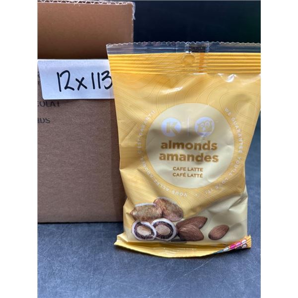 K Almonds Cafe Latte 113g Bags – Case of 12