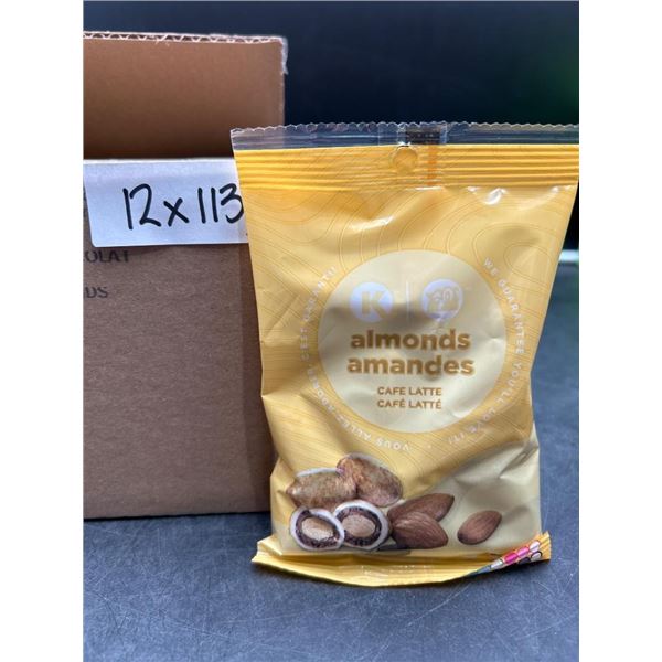 Kao Cafe Latte Almonds 12 x 113g Packs