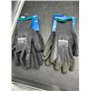 Image 1 : Kobalt Medium Size Latex Dipped Work Gloves – Set of 2 Pairs