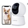 Image 1 : 360° View 2K Pet Camera with Phone App, Indoor Security Camera, P2T Baby Monitor, Pan/Tilt, Motion &