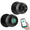 Image 1 : GHome Smart Door Knob Fingerprint Door Lock with Keypad, Biometric Smart Lock – App Control