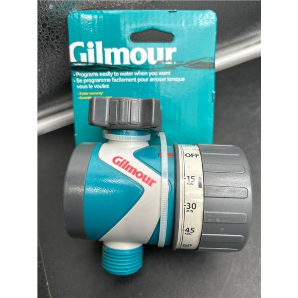 Gilmour Mechanical Timer with Adjustable Settings for Irrigation