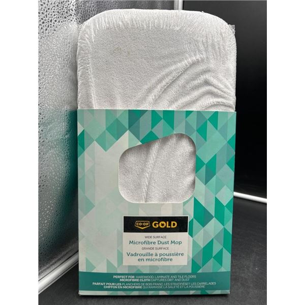 Co-op Gold Microfibre Dust Mop with Removable Pad NO Handle
