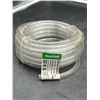 Image 1 : Sioux Chief Clear Vinyl Tubing 1/4 ID x 3/8 OD x 20 ft, 55 PSI @ 70F