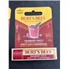 Image 2 : Burt’s Bees Limited Edition Cranberry Spritz Lip Balm Set of Three