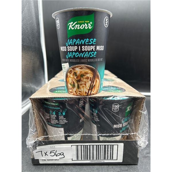 Knorr Japanese Miso Soup, 7 x 56 g Cups