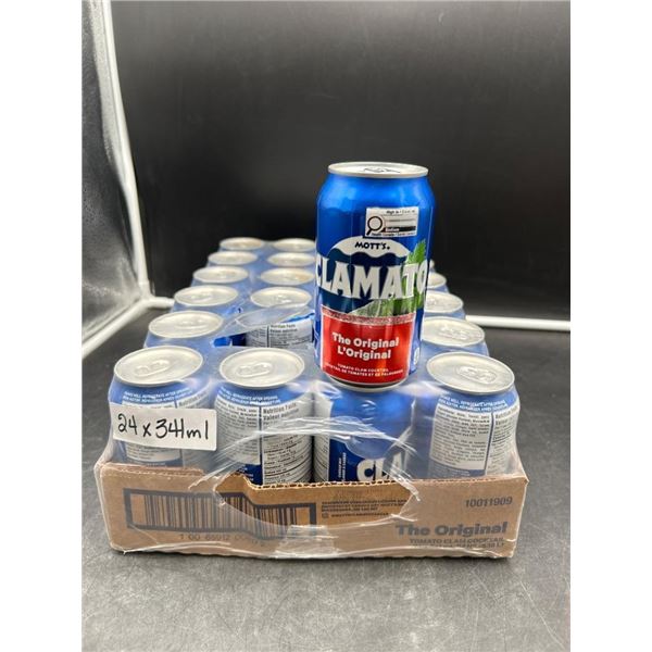 Mott’s Clamato Tomato Cocktail 24 x 341ml Cans