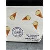 Image 3 : Waffle Cones Filled With White Chocolate – Belgian Chocolate, 6 x 120g