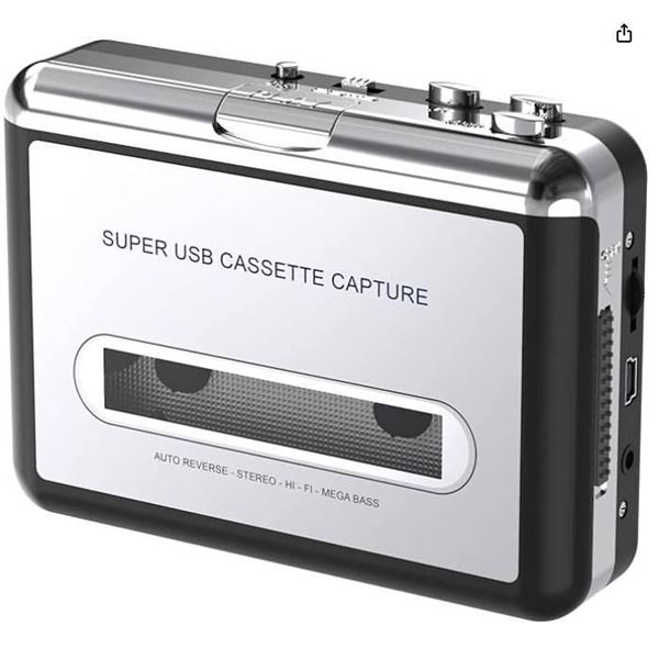 Digitnow Cassette Converter with USB for MP3 Conversion