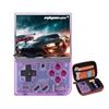 Image 1 : Miyoo Mini Plus Retro Handheld Game Console with 3.5-inch HD Screen in Purple
