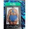 Image 3 : TYR Women’s XL One-Piece Swimsuit with Blue Pattern Design