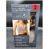 Image 1 : Lemon 2-Pack Ribbed Yoga Bra With Crossback Design, Size M