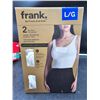 Image 1 : Frank And Oak Ladies’ Smoothing Contour Tank, Size L/G, Pack of 2