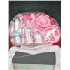 Image 1 : Prextex Baby Doll Accessories Set With Carry Bag, 18 Pieces