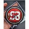 Image 1 : Connor Bedard Photo Hockey Puck With Chicago Team Logo