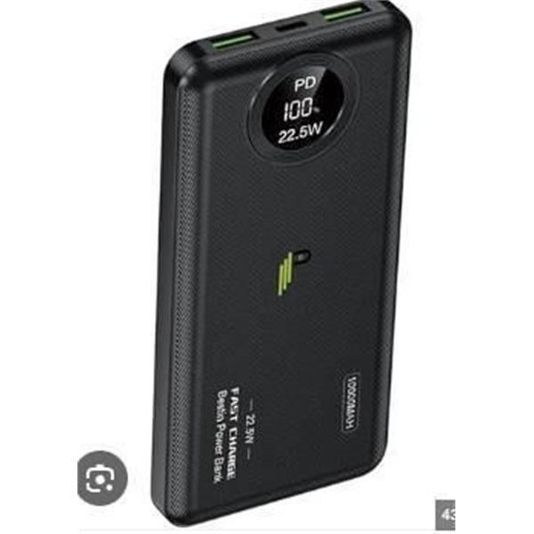 GTOCE N6 35000mAh Power Bank with 22.5W Fast Charging and LED Digital Display
