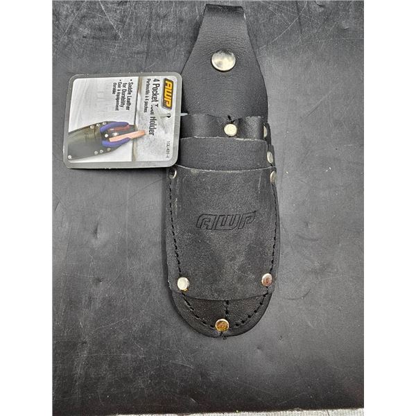 AWP 4-Pocket Tool Holder in Saddle Leather