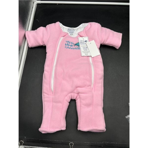 Magic Sleepsuit Small (3-6 Months, 12-18 lbs), Pink