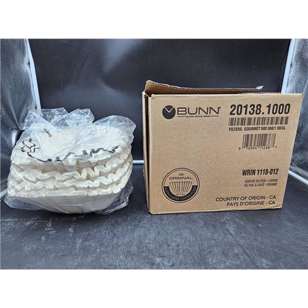 Bunn 20138.1000 Gourmet Coffee Filters, 500 Count