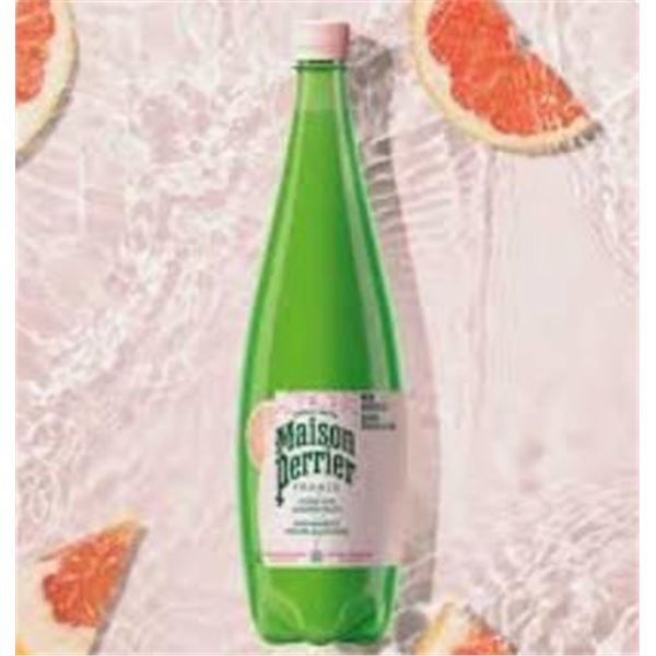 Maison Perrier Grapefruit Sparkling Water (12 x 1L Bottles)