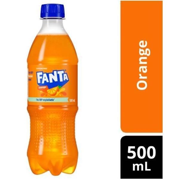 Fanta 21 x 500ml Bottled Soft Drink Set