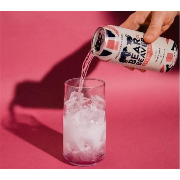 Bear ‘n Beaver Premium Craft Cream Soda 12 x 473 mL Cans