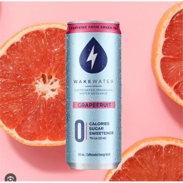 WakeWater Grapefruit 12 x 355mL Cans