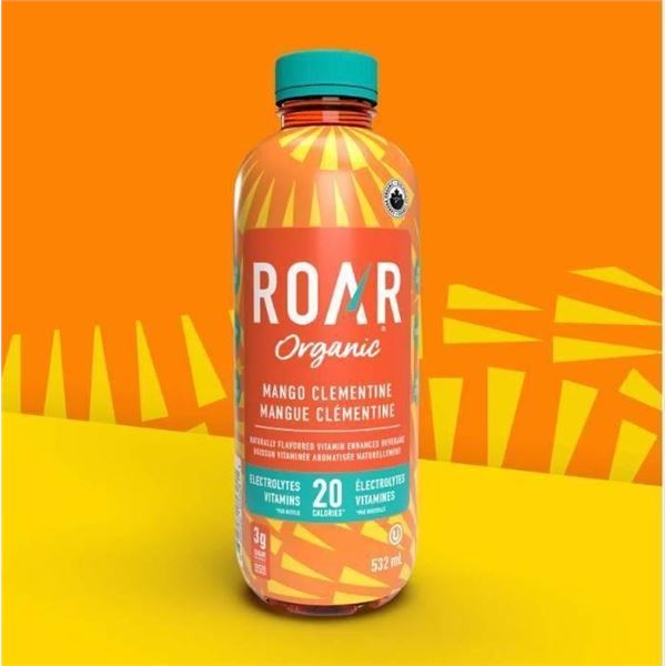 Roar Organic Mango Clementine Beverage 12 x 532ml
