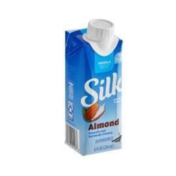 Silk 18 x 236 mL Almond Vanilla Milk Alternative