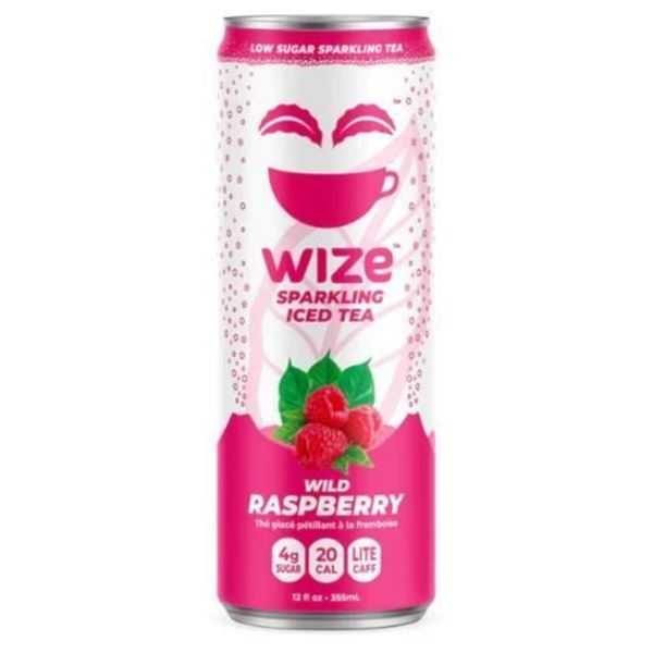 Wize Iced Tea Raspberry Sparkling 12x355ml Cans