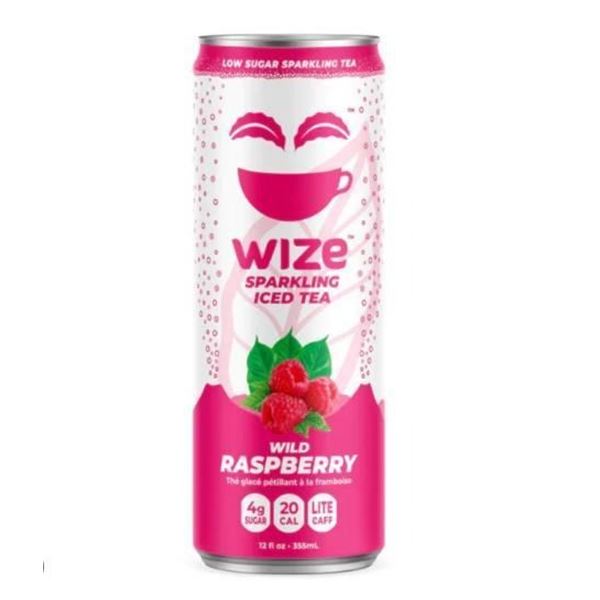 Wize Iced Tea Raspberry Sparkling 12x355ml Cans